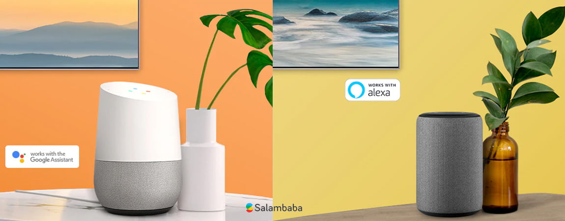 تلویزیون سونی X9000H - دستیار صوتی Google Assistant و Amazon Alexa